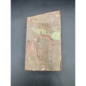 VINTAGE 1930s HUOT INDEX Drill Bit Metal Storage Box -16 bits only